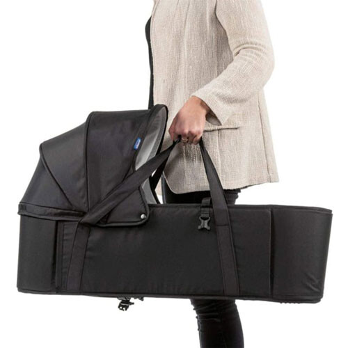 Chicco Chicco Goody Soft Carry Cot (Jet Black) 2
