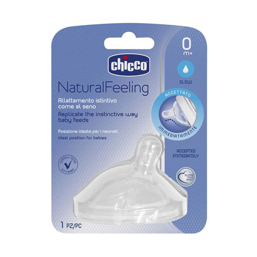 Chicco Chicco Natural Feeling Teat (0m+ Reg 1pk)