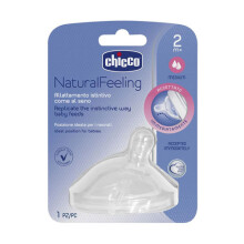 Chicco Chicco Natural Feeling Teat (2m+ Med 1pk)