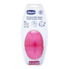 Chicco Chicco Double Soother Holder (Pink)