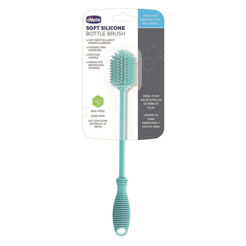 CHICCO-Spazzola per bottiglie in silicone