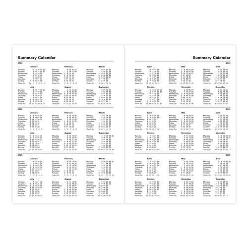 Letts Letts 2024 Standard A5 Day to Page Diary (Blue) 1