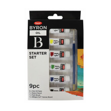Jasart Byron Paint Starter Set (Pack of 9) (Oil)