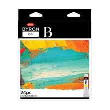 Jasart Byron Oil Paint Set 12mL (Pack of 25)