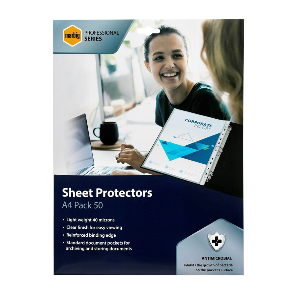 Photos - File Folder / Lever Arch File Marbig Professional A4 Sheet Protector (Pack of 50)