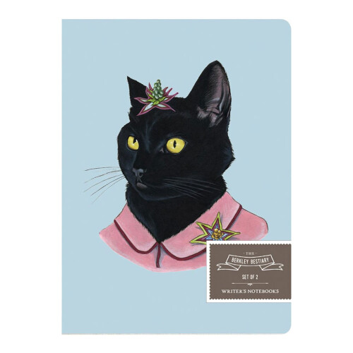 Galison Berkley Bestiary Animal Portrait Writer Notebook Set