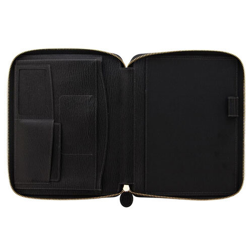 Filofax Filofax Chester A5 Zip Folio (Black) 1