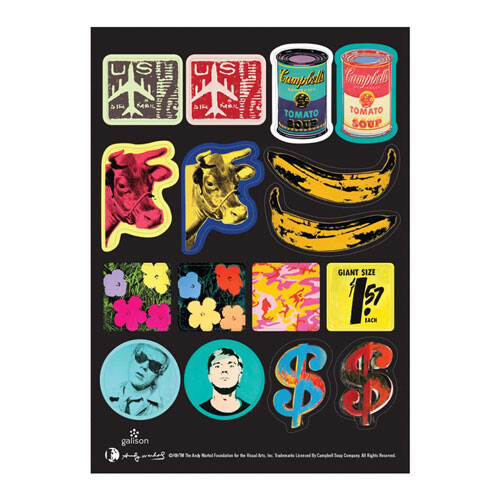 Galison Andy Warhol Shaped Portfolio Notecard 2