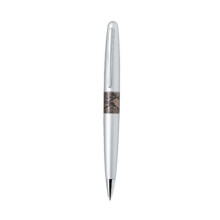 Pilot Mr2 Ballpoint Pen 1mm (Black) (Python Silver)