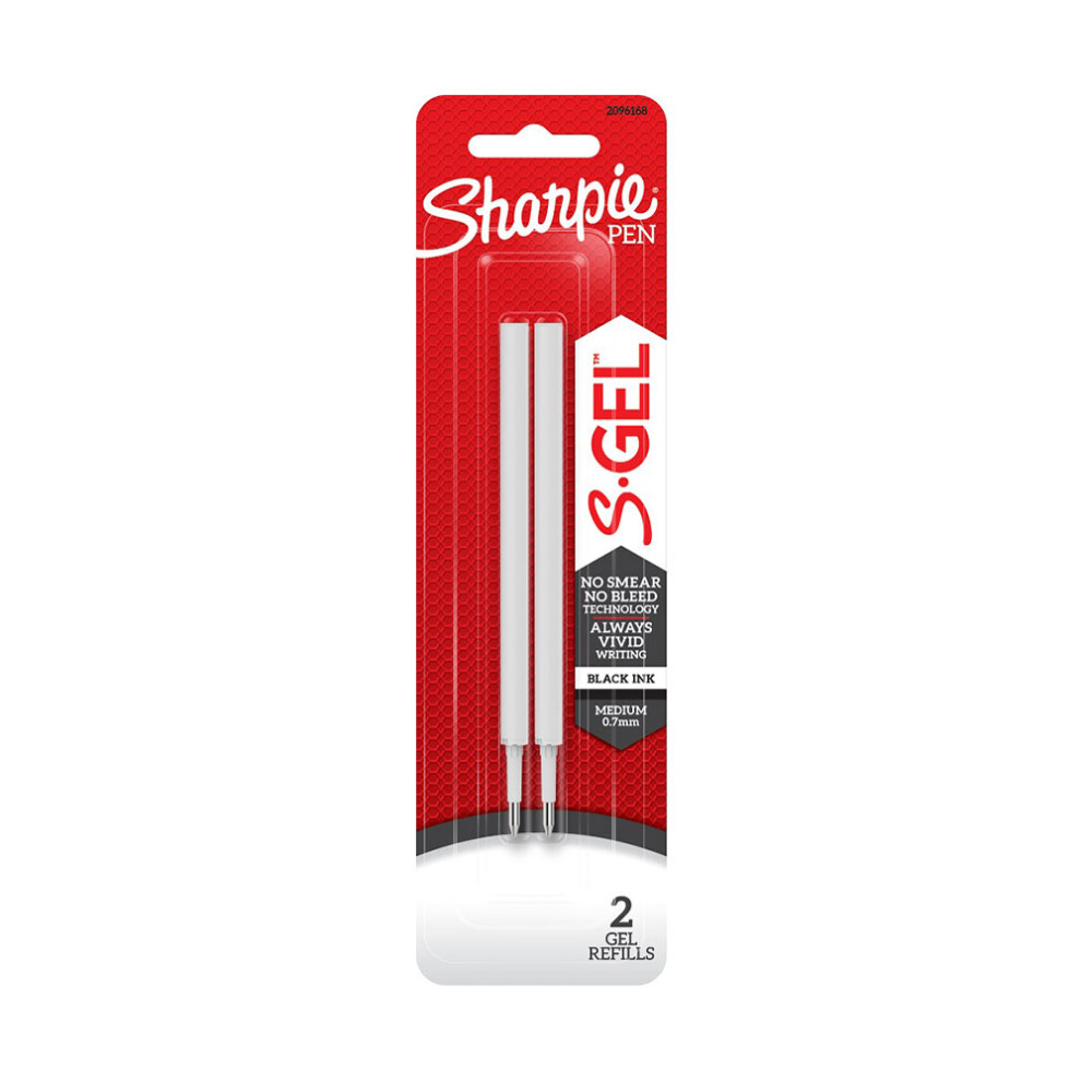 Sharpie 0.7mm Metal Barrel Gel Pen Refill (Black)