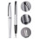 Silver Cross Cross Cross ATX Brushed Fountain Pen (Chrome) 2