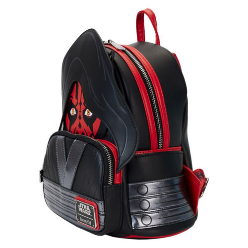 Star Wars Phantom Menace 25th Anniv Darth Maul w/ Hood Mini Backpack 1