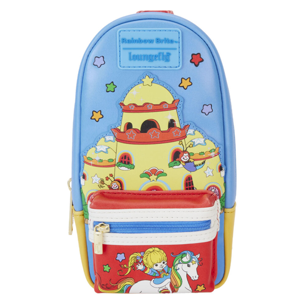 Lite Brite Rainbow Brite Castle Mini Backpack Pencil Case
