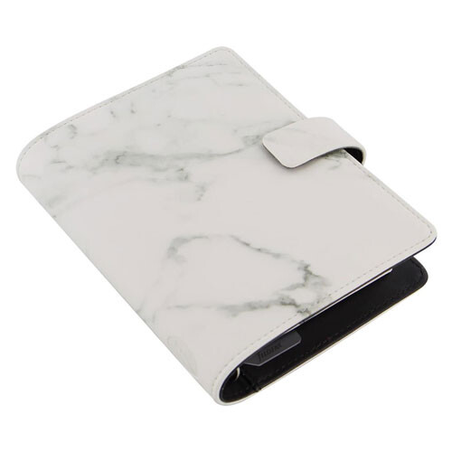 Filofax Filofax Marble-Patterned Pocket Organiser 2