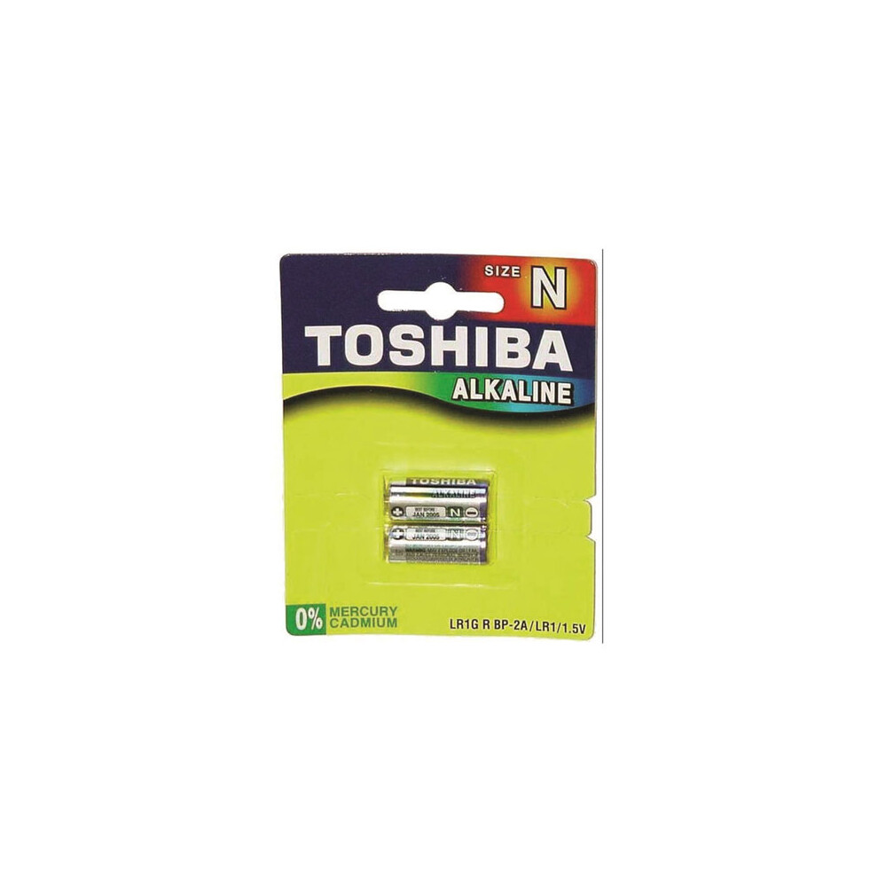 Toshiba Toshiba Super Alkaline Battery 2pk (N Battery)