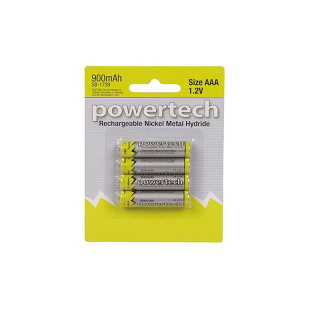 Aaa Ni-Mh Batteries 1.2V 900Mah (Pack Of 4) 9319236916469