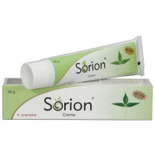 SORION CREME 60ml,ANTI PSORIASIS,ECZEMA,SKIN PH ADJUST,COCONUT OIL,NEEM
