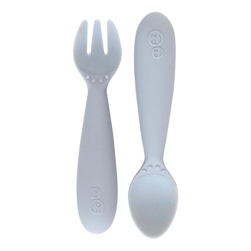 Ezpz EZPZ Mini Utensils (Pewter)