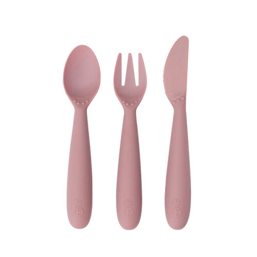 Ezpz EZPZ Happy Utensils (Blush)