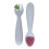 Ezpz EZPZ Mini Utensils (Pewter) 3