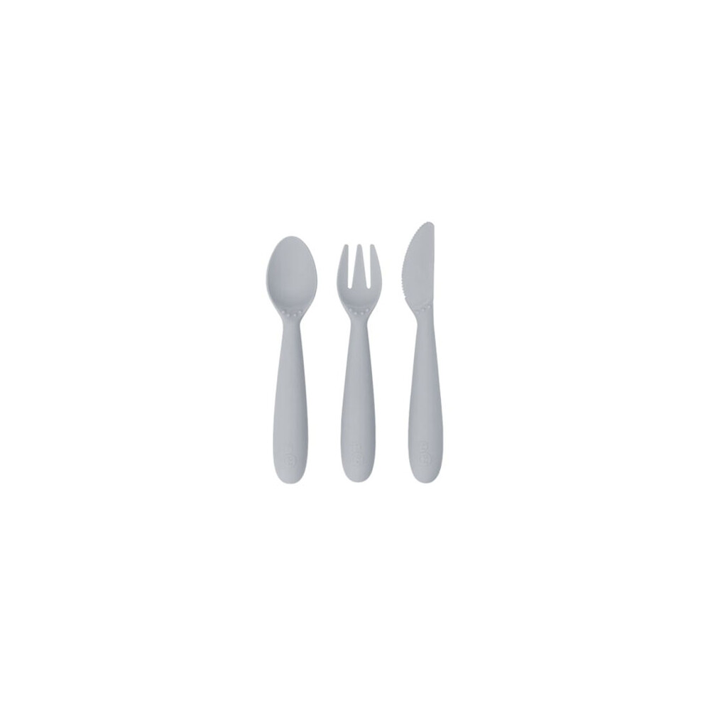 Ezpz Happy Utensils (Pewter)