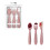 Ezpz EZPZ Happy Utensils (Blush) 2