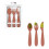 Ezpz EZPZ Happy Utensils (Sienna) 2