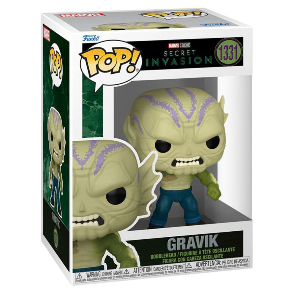 Funko Pop! Marvel: Secret Invasion - Gravik - Personaggio In Vinile Da Collezione - Idea Regalo - Merchandise Ufficiale - Per Bambini E Adulti --image