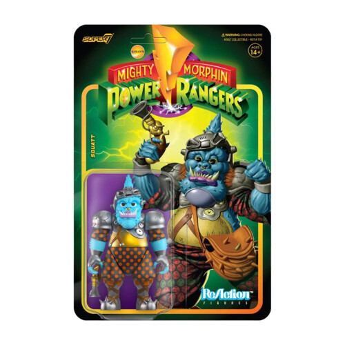 Power Rangers Power Rangers Squatt ReAction 3.75" Action Figure