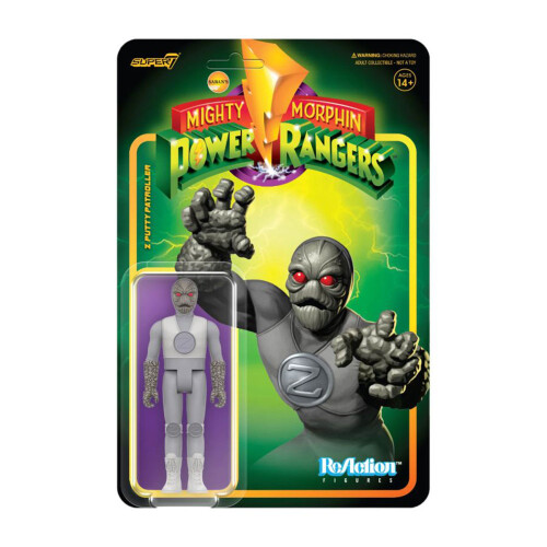 Power Rangers Super7 Mighty Morphin Power Rangers Z Putty Patroller 3.75 in reactiefiguur