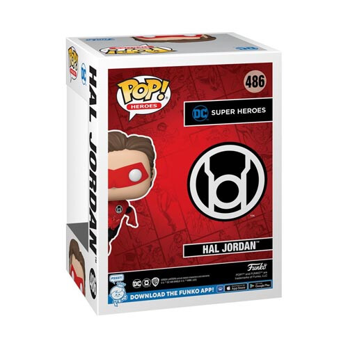 DC Comics DC Comics Hal Jordan Red Lantern US Exclusive Pop! Vinyl 2