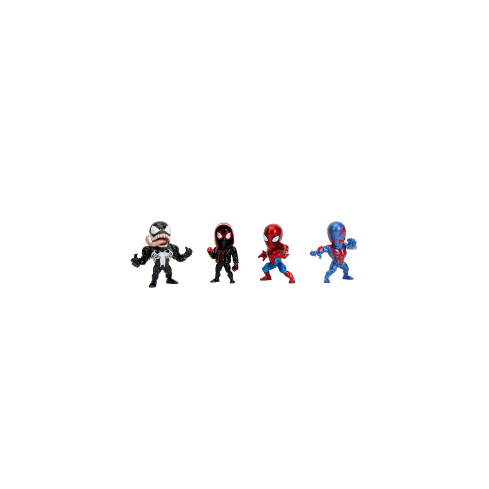 Photos - Action Figures / Transformers MARVEL Comics Spider-Man 2.5" MetalFig (4-Pack)