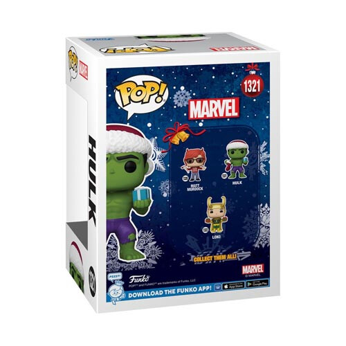 Marvel Marvel Comics Green Hulk Holiday US Exclusive Pop! Vinyl 2