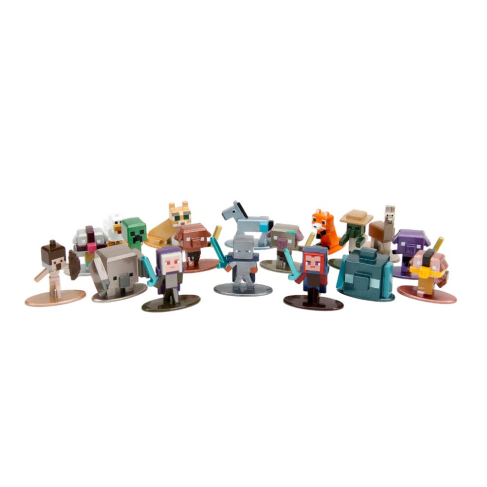 Photos - Action Figures / Transformers Minecraft Legends Season 9 Nano MetalFig 18-Pack