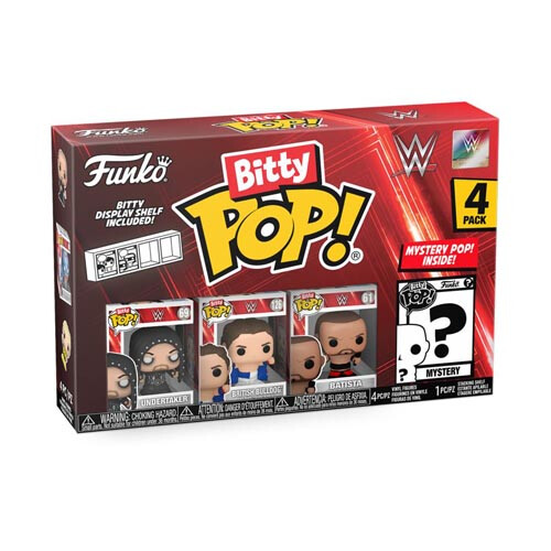 WWE WWE the Undertaker Bitty Pop! 4-Pack 1