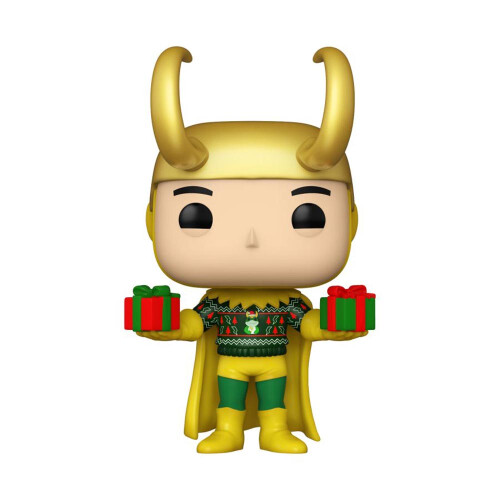Marvel Marvel Comics Loki w/ Sweater Holiday US Ex. Metallic Pop!