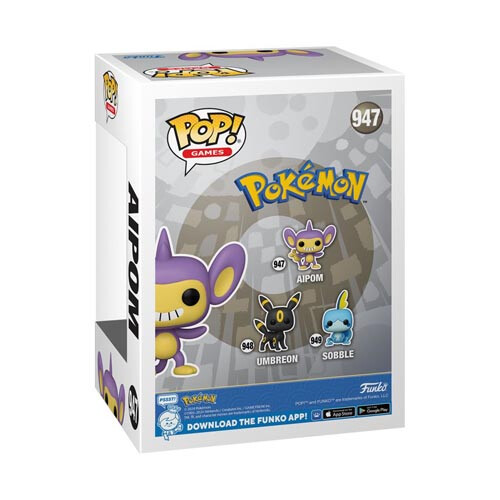 Pokémon Pokemon Aipom Flocked Pop! Vinyl 2