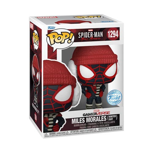 Spiderman Spider-Man: Miles Morales Winter Miles Pop! Vinyl 1