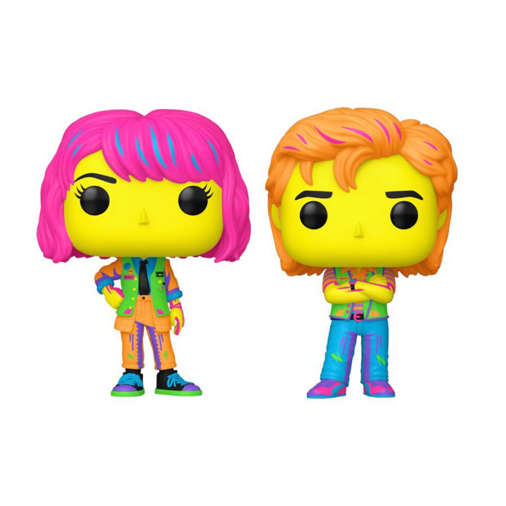 Photos - Action Figures / Transformers Stranger Things Robin & Steve US Ex. Blacklight Pop! 2pk