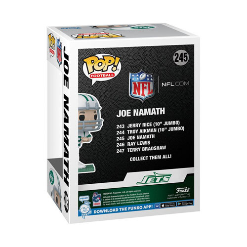 NFL Legends: Jets Joe Namath Pop! Vinyl 2