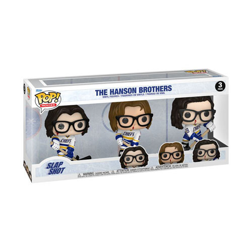 Slap Shot The Hansons Pop! Vinyl 3-Pack 1