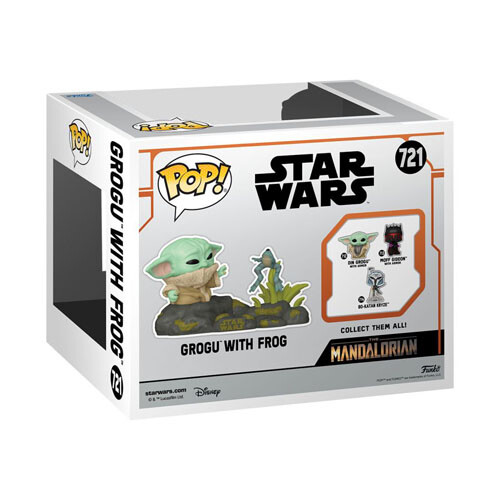 Star Wars Star Wars Din Grogu with Frog Pop! Deluxe 2