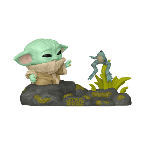 Star Wars Star Wars Din Grogu with Frog Pop! Deluxe
