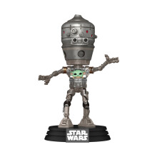 Figurine - Funko Pop! - Grogu (Das Kind) - 9,5 cm - Vinyl - The Mandalorian