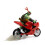 Teenage Mutant Ninja Turtles TMNT Comics Raphael Ninja w/ Red Motorcycle BST AXN Figure 3