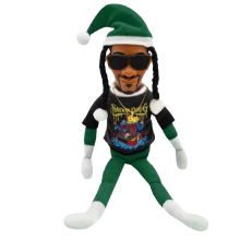 (Style B) Snoop On Dogg A Stoop Plush Toy Doll Action Model Hip Hop Lovers Christmas Decor
