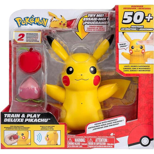Pokémon Pokemon Train & Play Deluxe Pikachu Figure