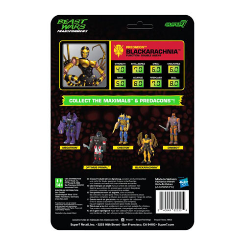Transformers Transformers: Beast Wars Blackarachnia Reaction 3.75"" Figure 2