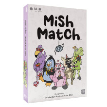 USAOPOLY Mish Match | Gioco di societ    frenetico per 2-8 giocatori | Et    8+ | Gioco di carte per una serata in famiglia divertente
