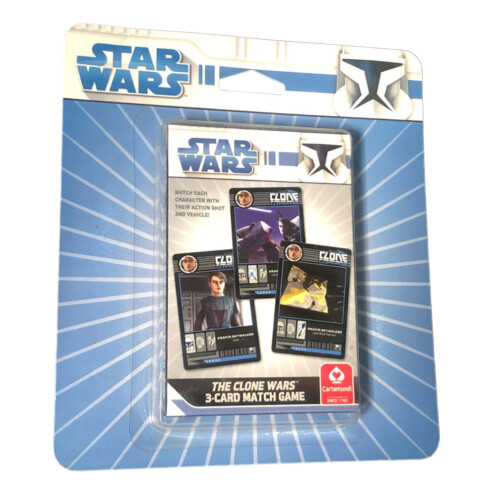 Star Wars Star Wars: the Clone Wars 3 Card Match Blister